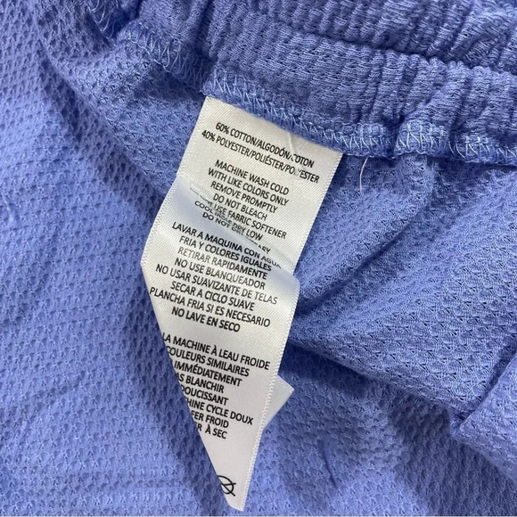 CK Calvin Klein Performance Ruched Tank Top Blue Purple Size 2X - Picture 3 of 6